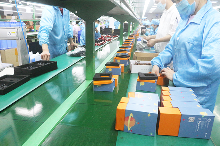 組裝加工生產(chǎn)線