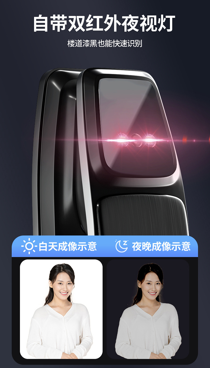 人臉識(shí)別指紋鎖智能鎖全自動(dòng)智能門鎖電子鎖密碼鎖
