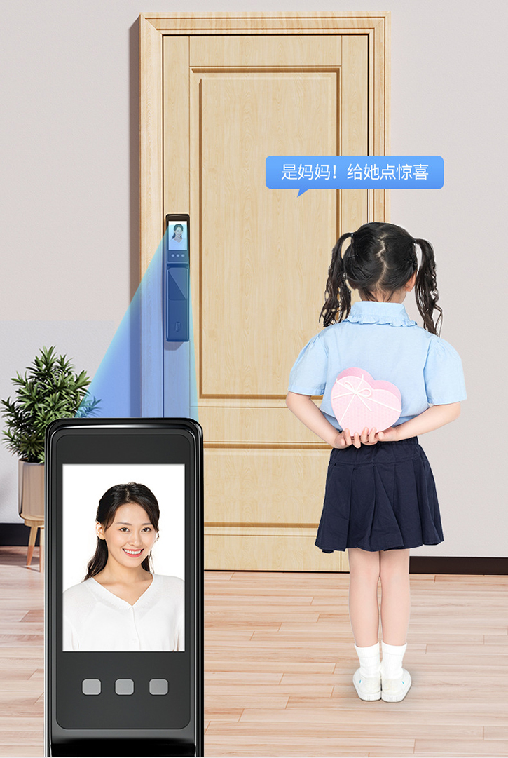 人臉識(shí)別指紋鎖智能鎖全自動(dòng)智能門鎖電子鎖密碼鎖